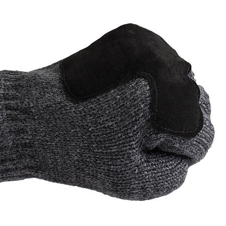 Mens Levis FLOSO Mens Plain Thermal Winter Capped Fingerless