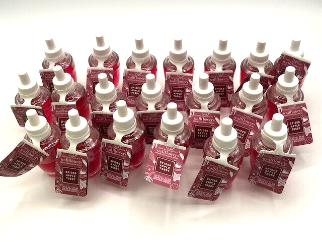 x20 Bath & Body Works Spiced Apple Toddy Wallflower Refill Bulb Lot