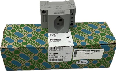 4x Phoenix Contact Steckdose EO-J/UT 0804099