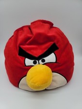 Angry Birds RED Bird Plush Microbead Pillow Bean Bag 12  Soft Plush Toy