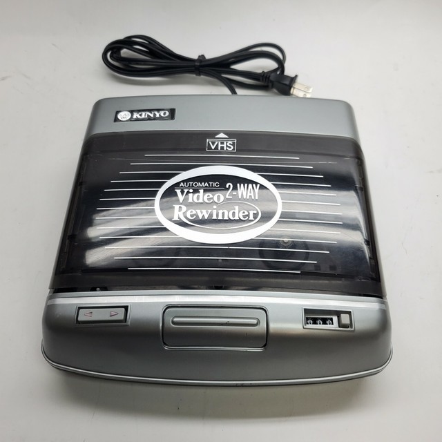 Kinyo VHS Video Cassette Automatic Twoway Tape Rewinder V27645 for