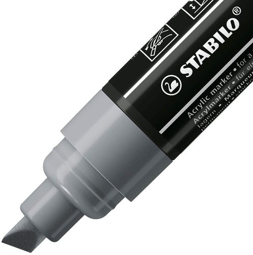 STABILO Gratis Acryl Marker - T800 4-10mm Meißel Tipp - 10 Farben Verfügbar - Bild 9 von 24