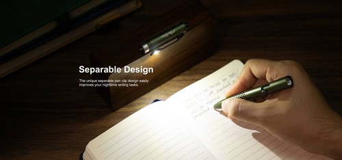 Olight O’Pen Glow EDC Pen with Flashlight and Green Pointer - Picture 4 of 7