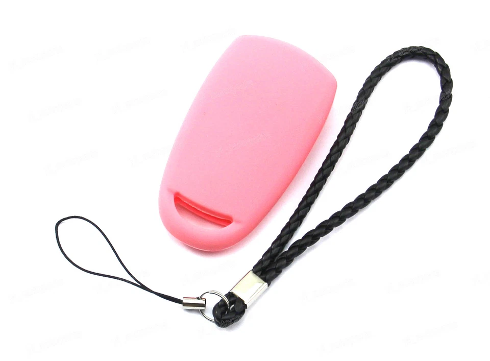 Pink Silicone Case Cover For Hyundai Entourage Kia Sedona Remote Key 6 Buttons Foto 3 de 4
