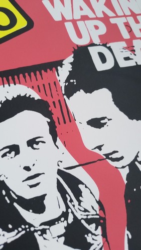 THE CLASH CAPITAL RADIO / 2025 FINE FAN ART / BRAZILIAN POSTER  / SILKSCREEN - Afbeelding 4 van 7