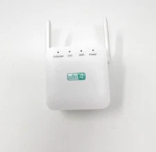 WiFi Range Extender 300Mbps Dual Band Booster White 360° Full Coverage