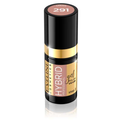 5901761937114 Eveline Cosmetics Hybrid Professional lakier hybrydowy 291 Cream 5