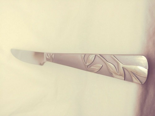 1 Cambridge Zinnia Sand Knife stainless steel Solidflatware benefits charity - Picture 11 of 12