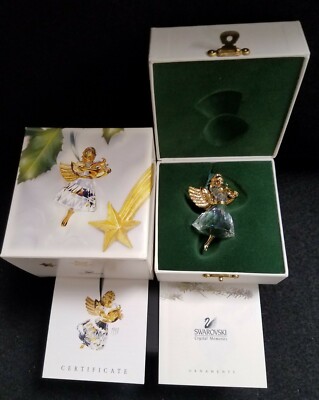 SWAROVSKI MEMORIES ORNAMENT ANGEL 1998 | eBay