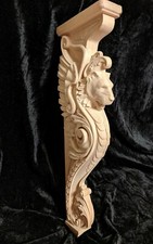 Ménsula de León de 25", Ménsula de Madera, Ménsula Rústica, Chimenea Envolvente, Arte de León