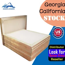 6LOT Aluminum Silk Screen Printing Screens Frame 23" x 31" with 110 Mesh pickup