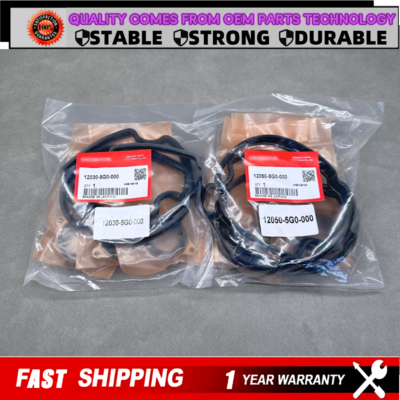 #ad OEM NEW Front Rear Valve Cover Gasket Kits For Honda 2013 2021 $68.88