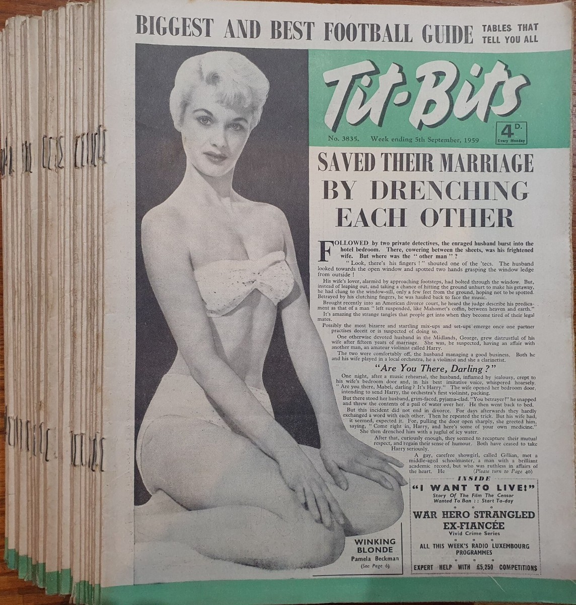 Titbits Magazines 1957 to 1959 - Vintage UK Paper Magazines - Your