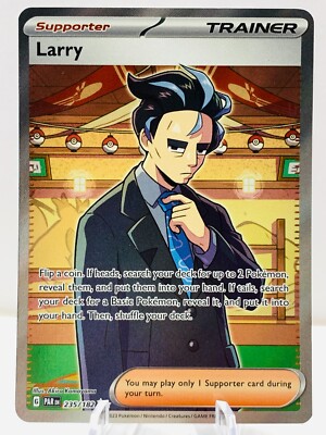 Pokemon Larry 235/182 Paradox Rift Scarlet & Violet Ultra Rare
