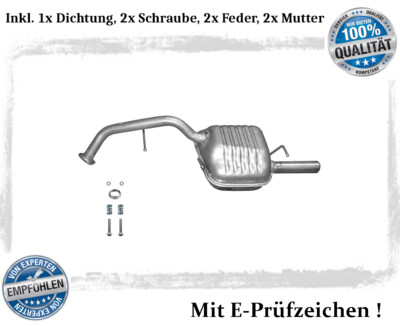 Endschalldämpfer für Mazda 5 1.8 2.0 16V 85/107KW Auspuff Endtopf Dichtung