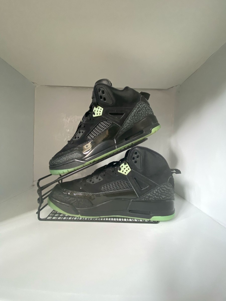 jordan spizike black green