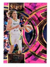 2024 Panini Select WNBA Premier Pink Ice Prizm Sevgi Uzun #177 Rookie RC