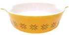 Vintage Pyrex Glass Round Casserole Bowl Town & Country 1 Pint #471 (NO LID)