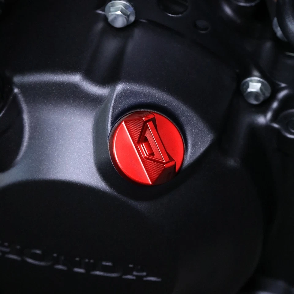 Tornillo de cubierta de tapón de filtro de aceite de motor para Yamaha YZF R1 1998-2022 2023 2024 2025 Foto 4 de 4