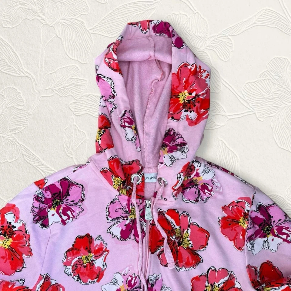 Sudadera con capucha vintage de moda bug para mujer manga corta cremallera talla M Foto 3 de 4