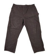 CARHARTT B136 US Mens 41 x 32 Brown Canvas Du...