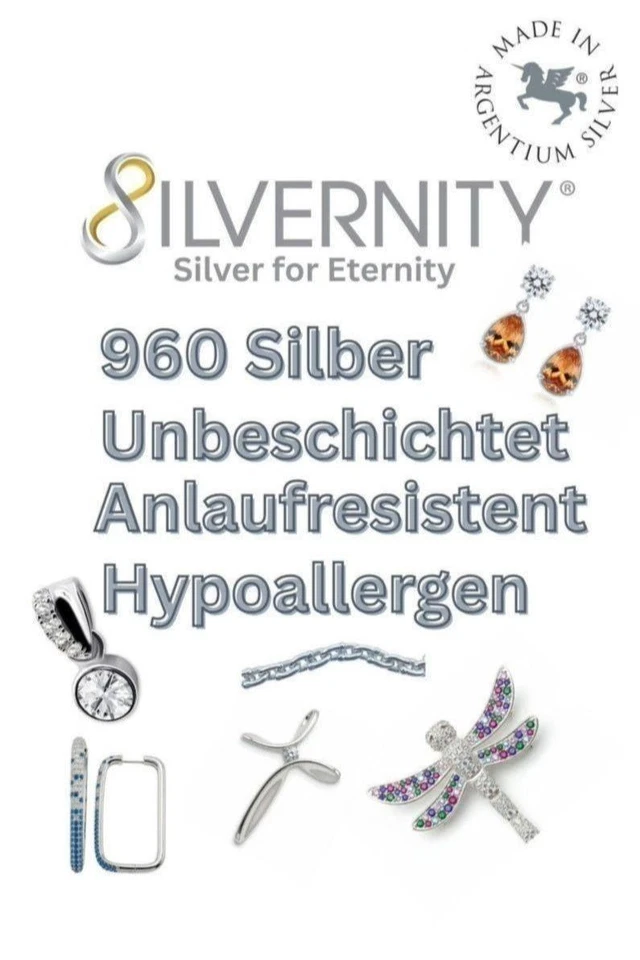 960er Argentium Silber Komplettset`s UVM