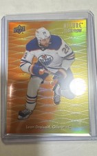 2023-24 Upper Deck Allure - Color Flow Leon Draisaitl #CF-26 Orange Yellow