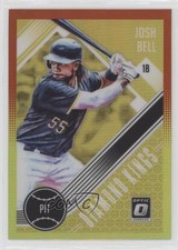 2018 Panini Donruss Optic Diamond Kings Red & Yellow Prizm Josh Bell #28 y0i