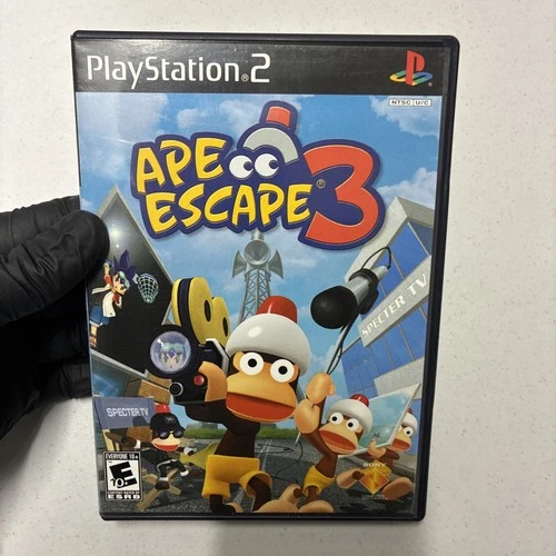 Playstation 2 Ape Escape 3 PS2 Disc (TESTED)