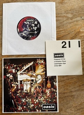 Oasis Don't Look Back In Anger Step Out 45rpm UK Creation 7'' Single (1996) NM!