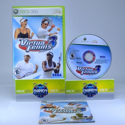 Virtua Tennis 3 CIB W/ Manual - Xbox 360