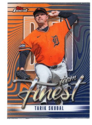 2026 Finest #TF-2 Tarik Skubal Topps Team Finest Detroit Tigers