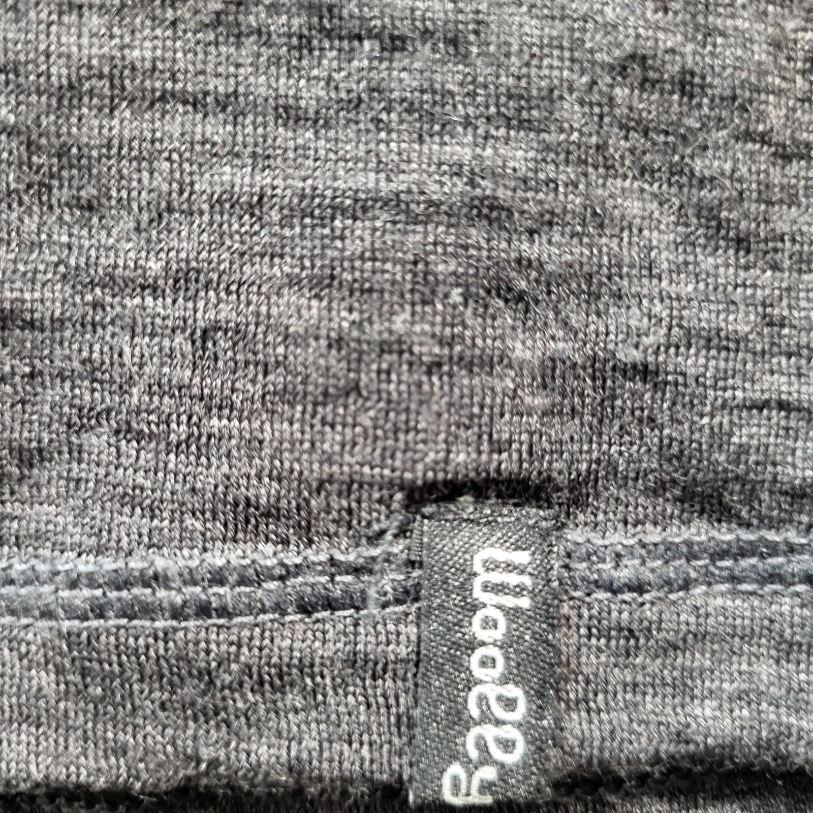 Woolly Shirt Men's L Charcoal Gray Button Up Short Sleeve 100% Merino Wool 