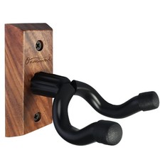 Guitar Wall Mount, Black Walnut Wood Guitar Hanger, U-Shaped Guitar Wall Hang...