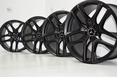 21'' Mercedes G63 G550 BLACK FACTORY OEM G Class Wheels Rims Authentic