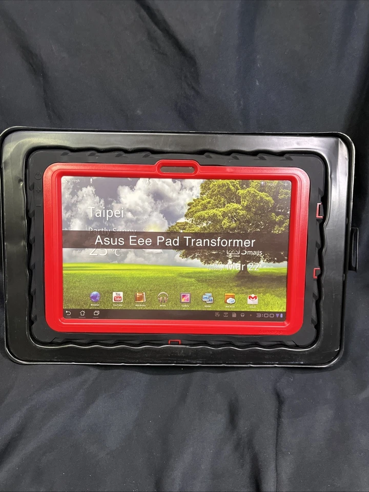 ASUS EEE PAD TRANSFORMER GUMDROP CASE NIB BLACK & RED - Image 4 of 4