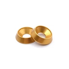 M5 M6 M8 M10 M12 Countersunk Washer - Anodised Aluminium - Screws Cup Washers