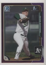 2015 Bowman Draft Chrome Purple Refractor 74/250 Kevin Duchene #53 fm0