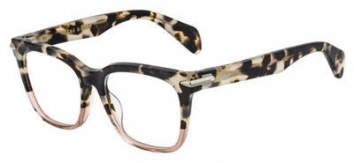 NEW Rag & Bone RNB 3015 Eyeglasses 0ACI Gray Bksptd 100% AUTHENTIC