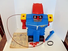 Vintage Ideal Vintage Robot Commando Toy With Box. 1960's