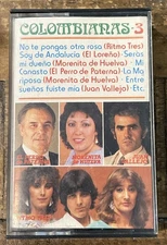 Colombianas 3 Tape Cassette Rare HTF