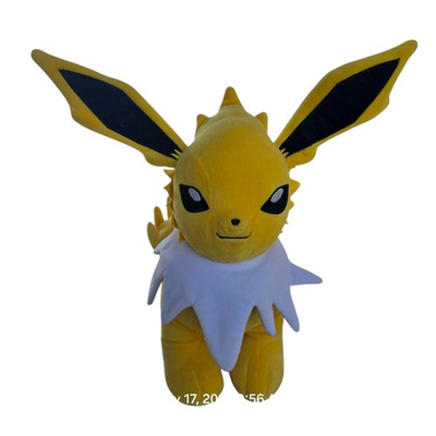 #ad Build A Bear Pokemon Jolteon Plush 14” Yellow Electric Eevee Evolution BAB $29.99