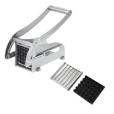 French Fry Cutter, Potato Cutter, Professional Potato Cutter Stainless Steel,...