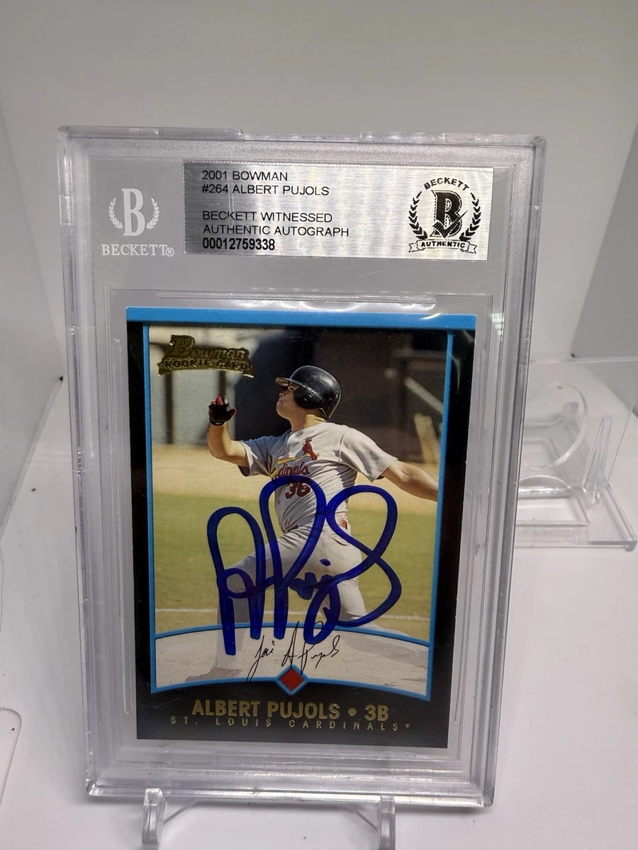Albert Pujols Autograph Baseball Cards for sale | eBay