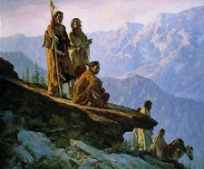 HOWARD TERPNING - WITH MOTHER EARTH - LTD. ED PRINT