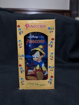 Vintage 1994 Walt Disney Pinocchio Collectible Cup Tumbler Burger King Coca Cola