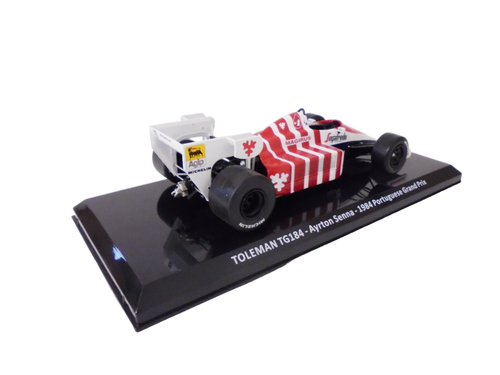 Formula 1 TOLEMAN TG184 Ayrton Senna 1984 - 1:24 Diecast F1 model car OR072 - Picture 3 of 7