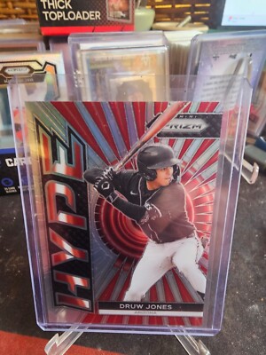2023 Panini Prizm Druw Jones #25 Hype Insert Silver Prizm