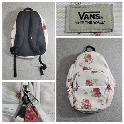 Pink Checkered Vans Backpack VANS BACKPACK BOOK BAG PINK BLACK