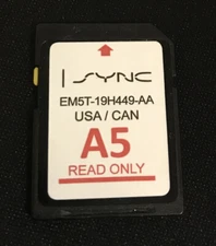 FORD EM5T-19H449-AA (A5) NAVIGATION SD CARD MAP OEM 